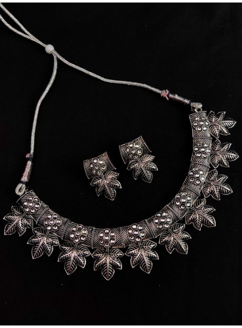 Oxidised Necklace